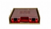EZIPAK TRAY KIT 420 x 438D WITH  1 X  EZIPAK CARRY CASE RED #1H-150