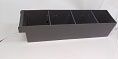 MEDIUM TECH TRAY GREY L-422xW-100 x H-100