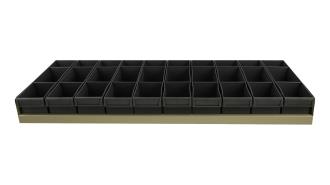 BIN TRAY KIT 1040L X 400MM & 12 X 100/100/400 #IH-017