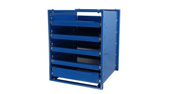 EZIRAK 5 TIER UNIT c/w 4-RVEPD 1-RVERSDS (excl.Ezipak cases